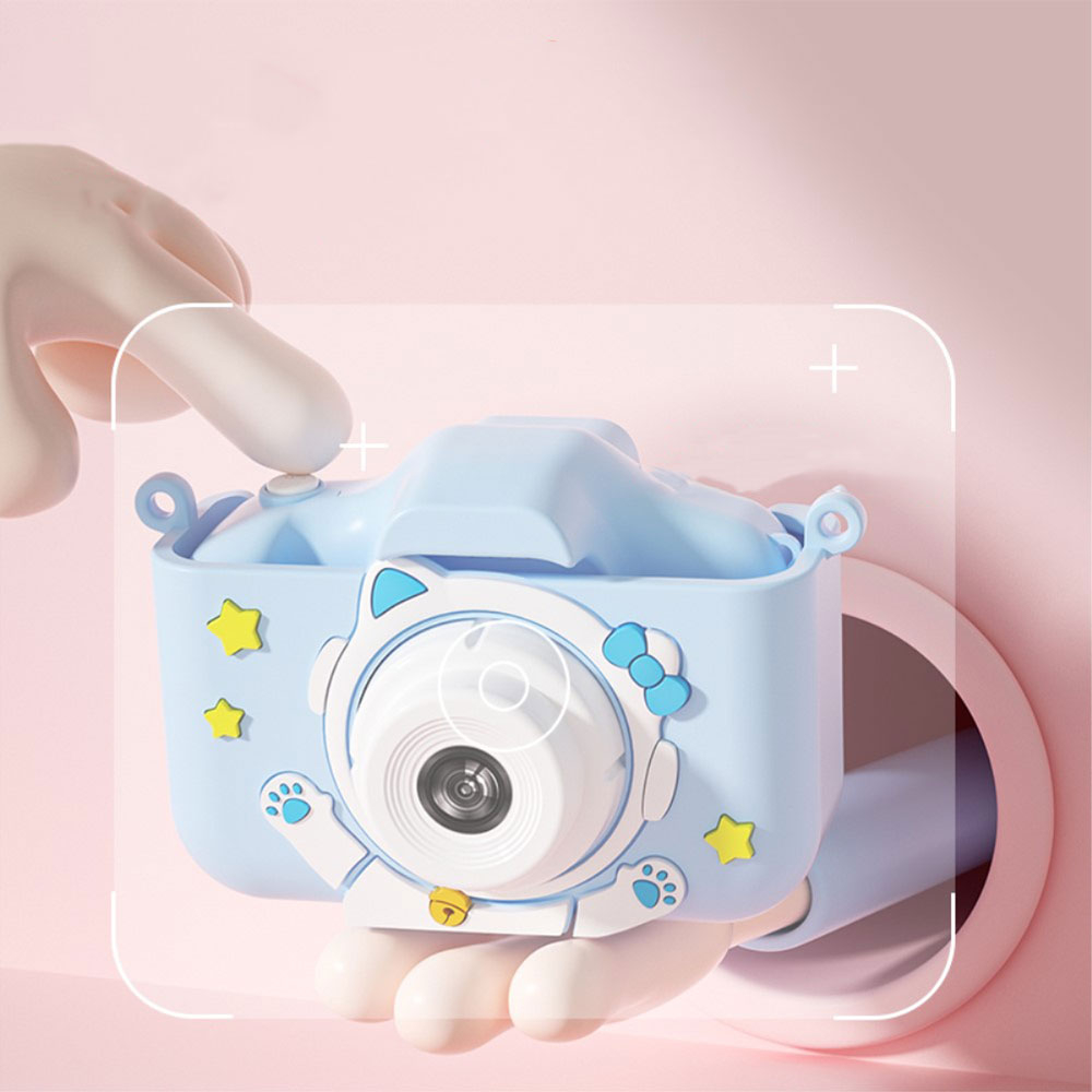 (48MP) Kinder Kamera Fotoapparat Digitalkamera mit Front und Rückkamera / 2.0