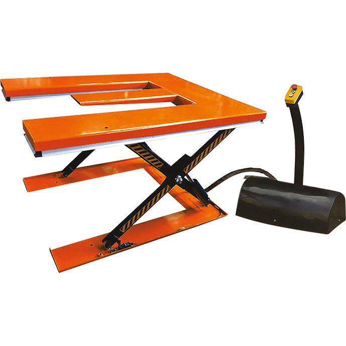Table élévatrice électrique plateau en E 1000 kg