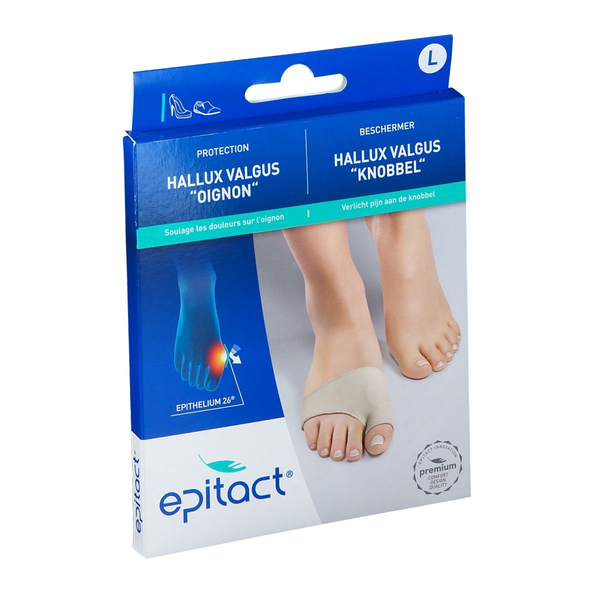 epitact® Schutz EPITHELIUM 26® HALLUS VALGUS Schutz Gr. L