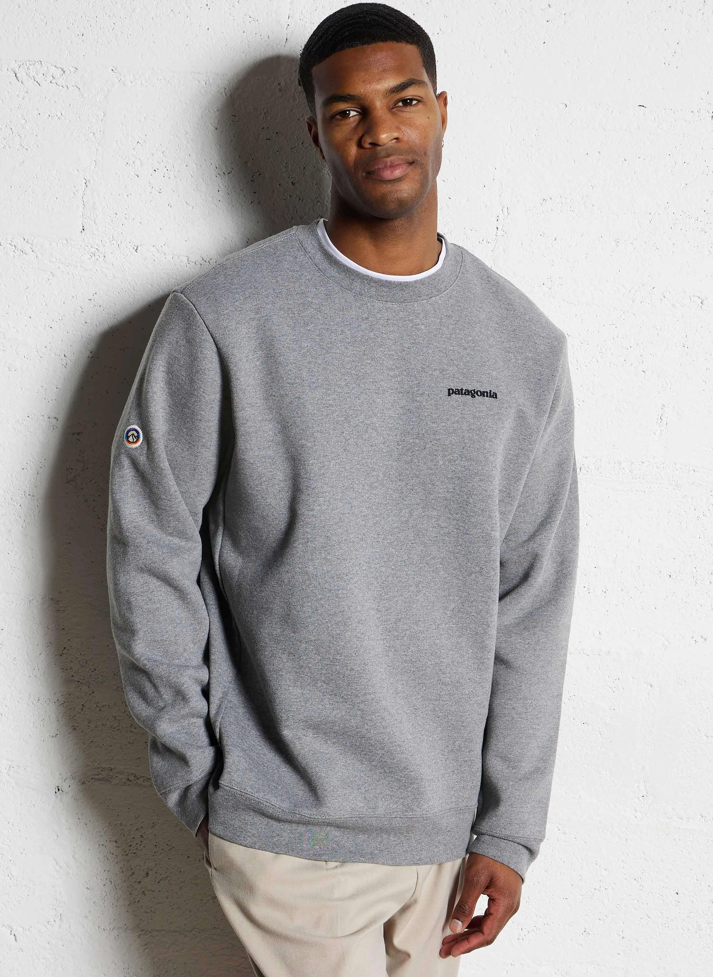 FITZ ROY ICON UPRISAL - Sweat col rond | Gris