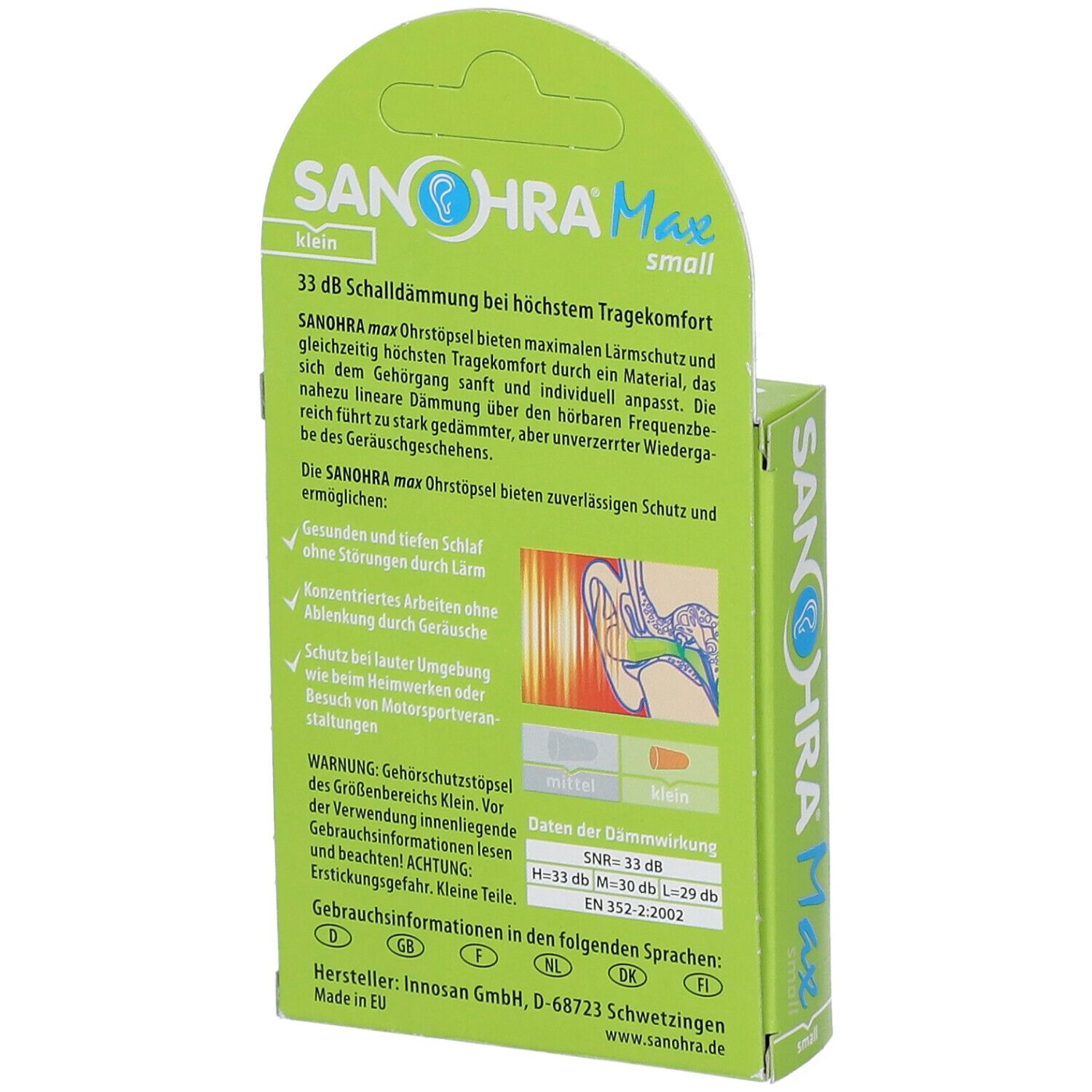 SANOHRA® Max Ohrstöpsel