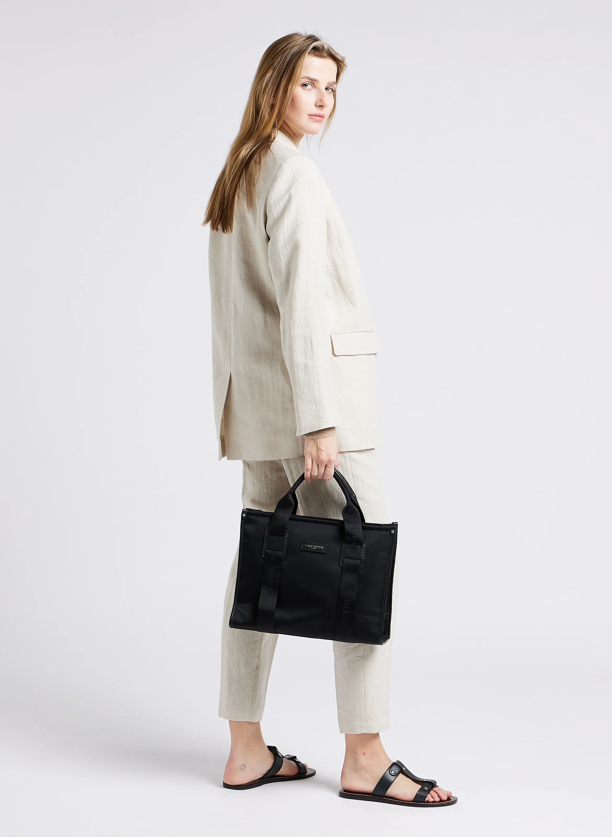 BASIC FACULTY - Sac cabas en nylon | Noir