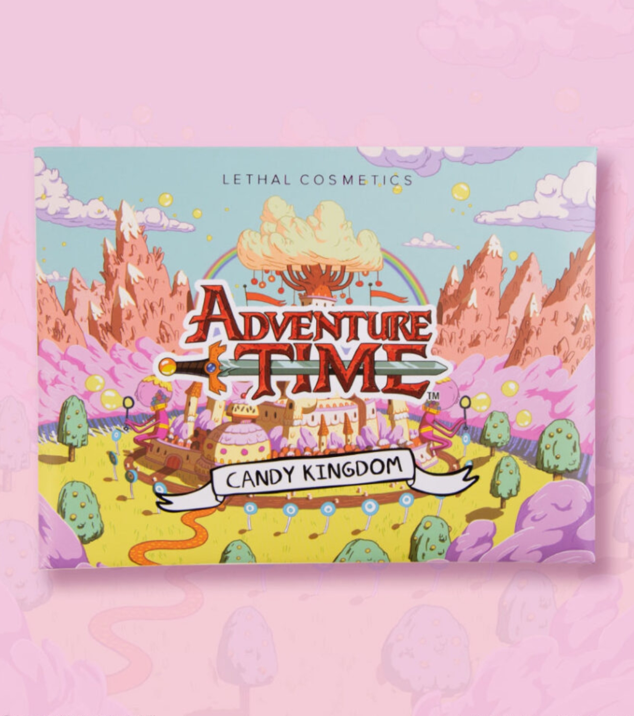 Lethal Cosmetics - *Adventure Time* - Paleta de Sombras Candy Kingdom