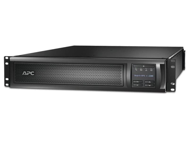 APC USV SMX2200RMHV2U 2200 VA / 1980 W Smart-UPS X, Line Interactive, 2200VA, Rack/Tower konvertierbar 2U, 208V-230V, 8x C13 1x C19 IEC, SmartSlot, Erweiterte Laufzeit