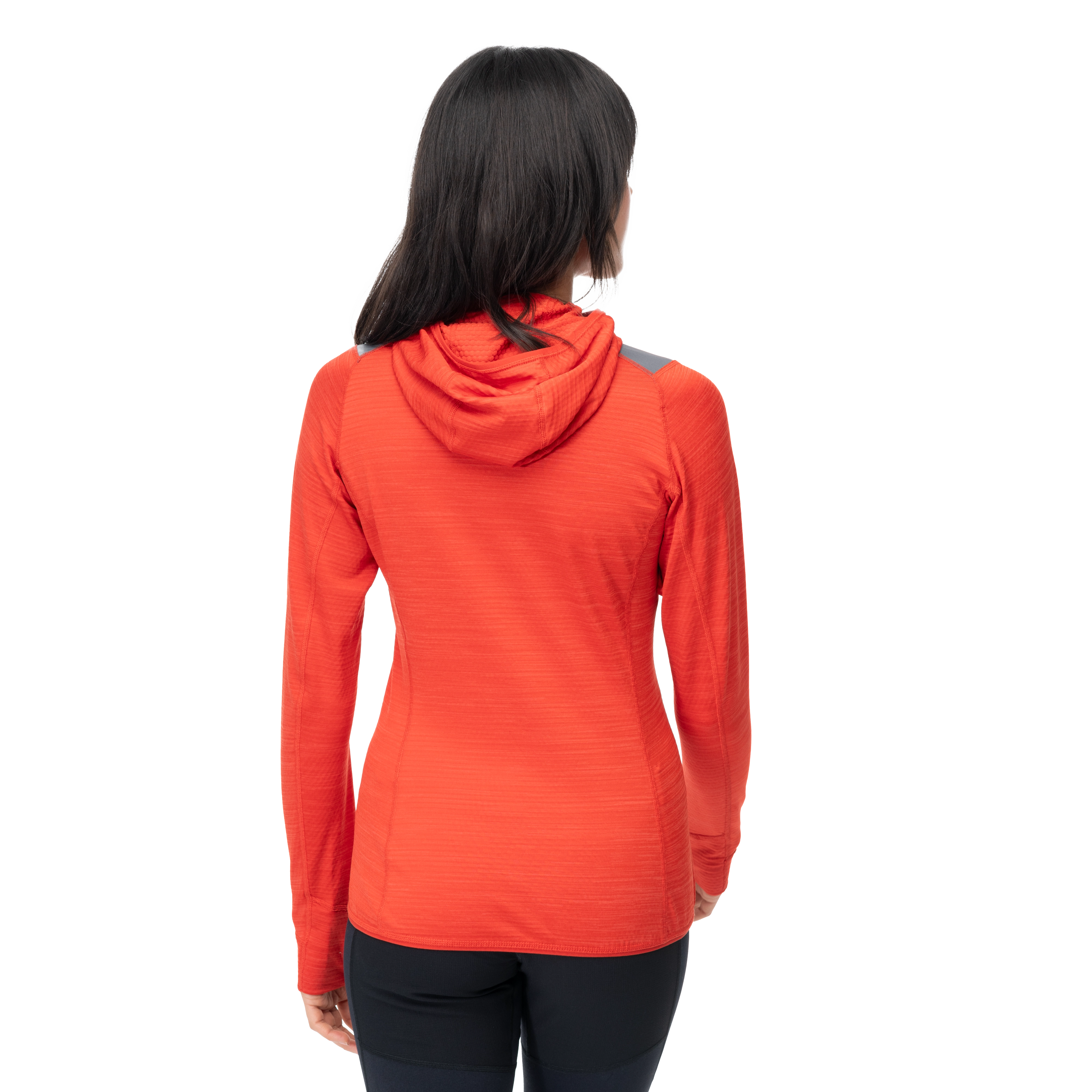 Rabot Active Mid Hood W Jacket Dark Brick