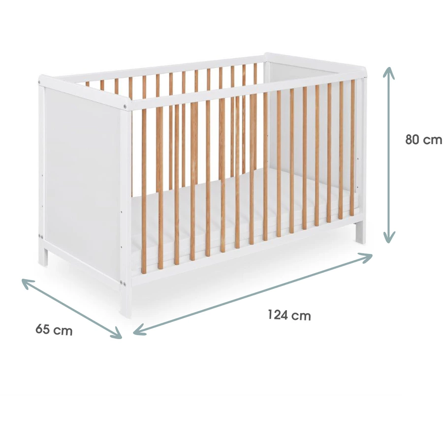kindsgard Kinderbett godnat 60 x 120 cm bicolor