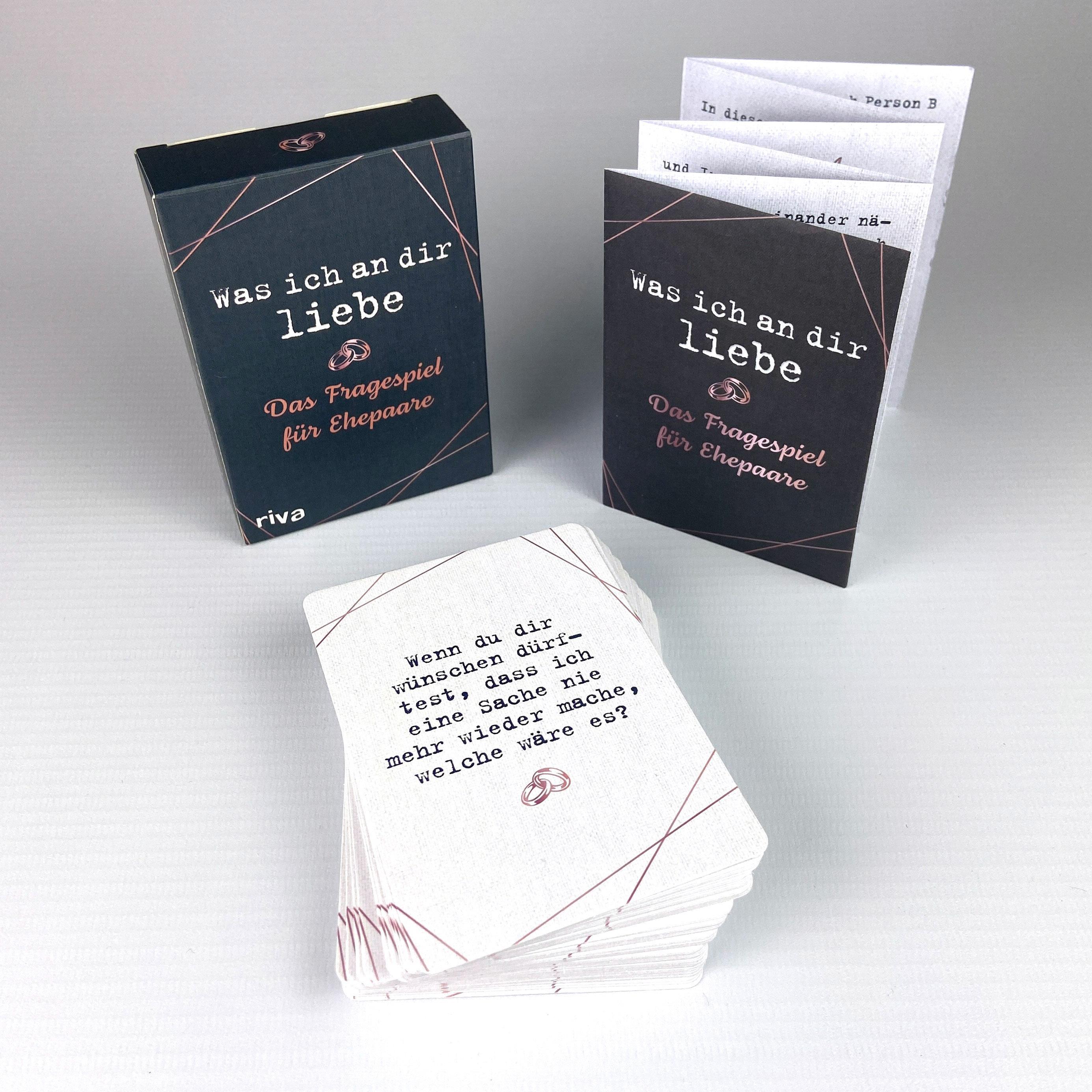 Was ich an dir liebe - Das Fragespiel für Ehepaare