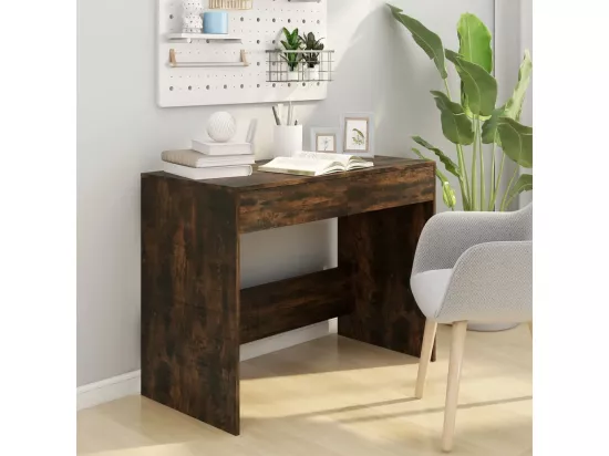 Bureau Chêne fumé 101x50x76,5 cm Aggloméré
