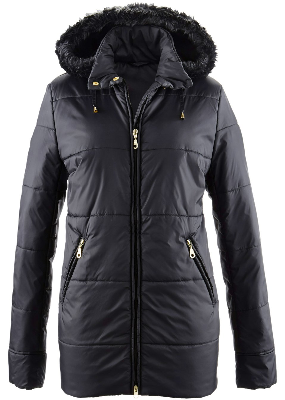 Veste matelassée avec application en synthétique
