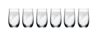 BOHEMIA SELECTION Trinkglas ROMANCE 6er Set - je 380 ml