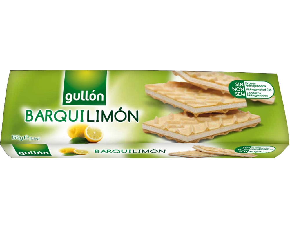BOLACHA GULLON WAFER BARQUILIMON 150G