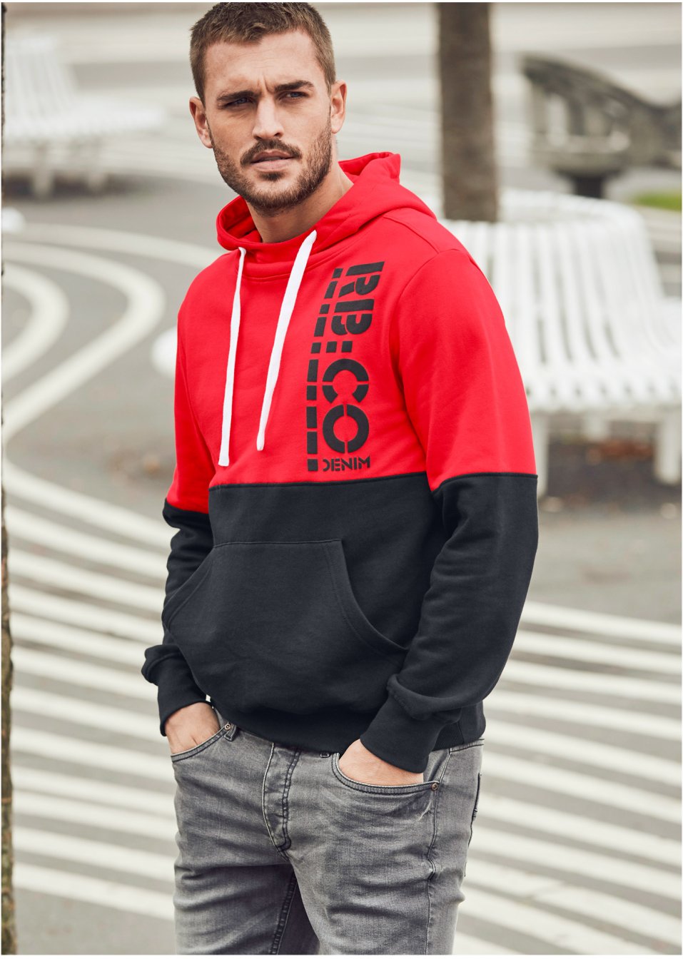 Sweat à capuche Slim Fit