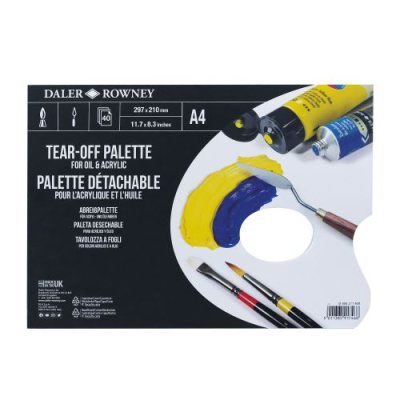Daler Rowney Acrylic Tear-Off Palette A4
