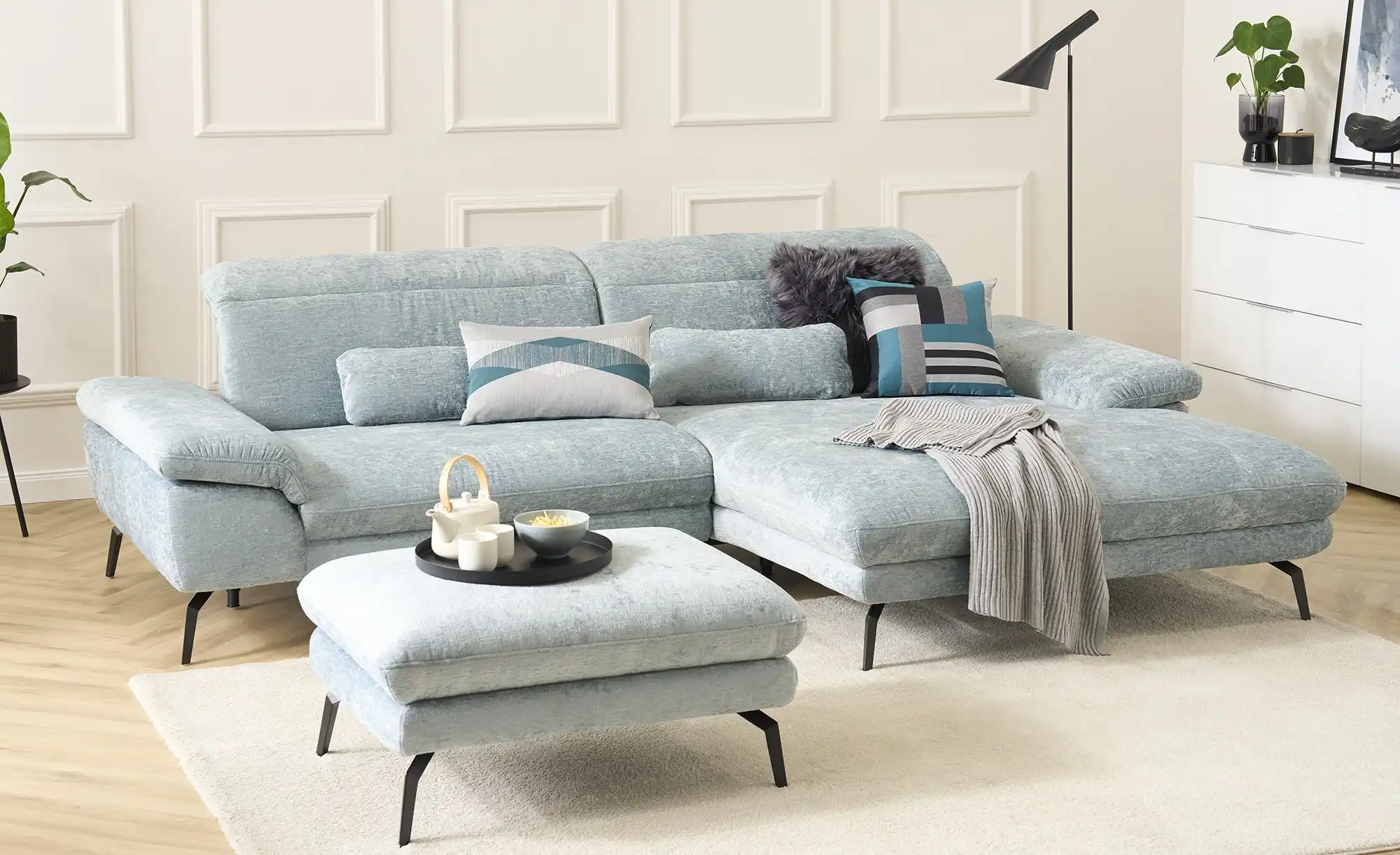 Ecksofa mit Funktion