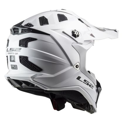 Casque cross LS2 MX700 - SUBVERTER EVO - SOLID 2023 - Blanc