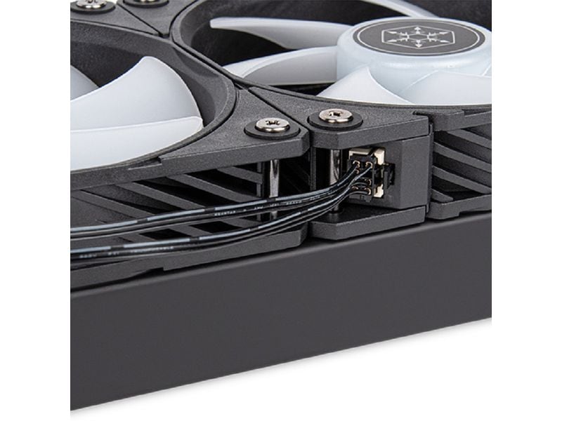 SilverStone Wasserkühlung NovaPeak 240 ARGB Multikompatibler All-in-One CPU-Wasserkühler mit ARGB