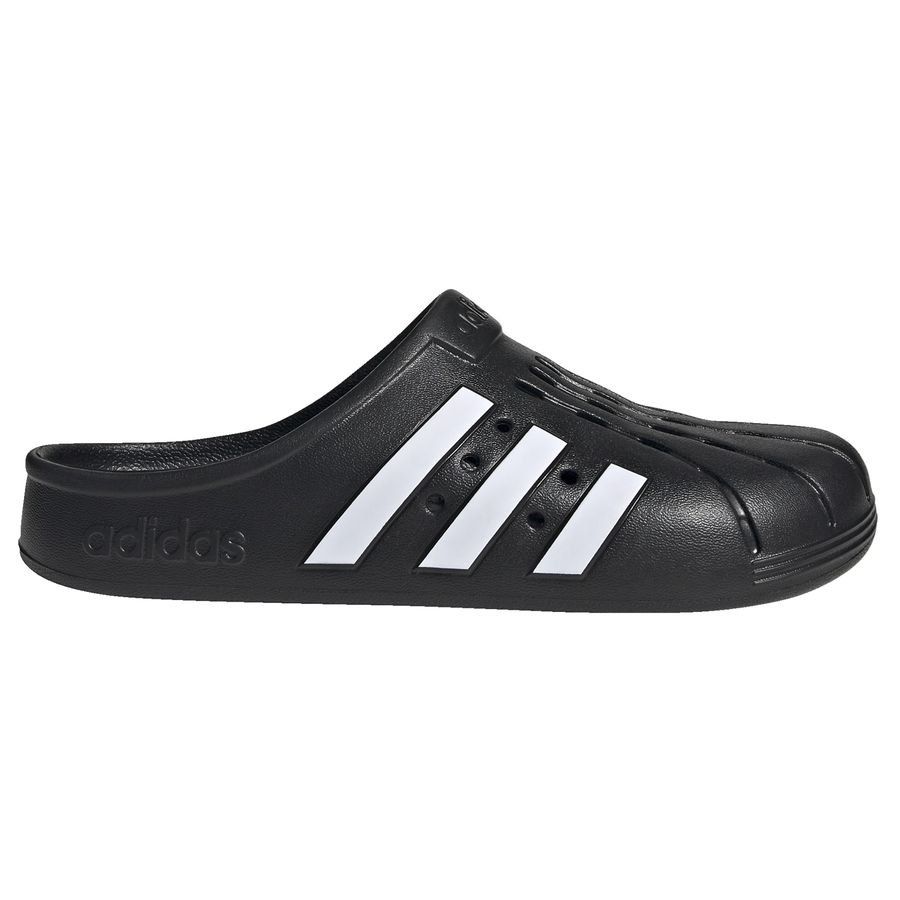 adidas adilette Clogs - Noir/Blanc