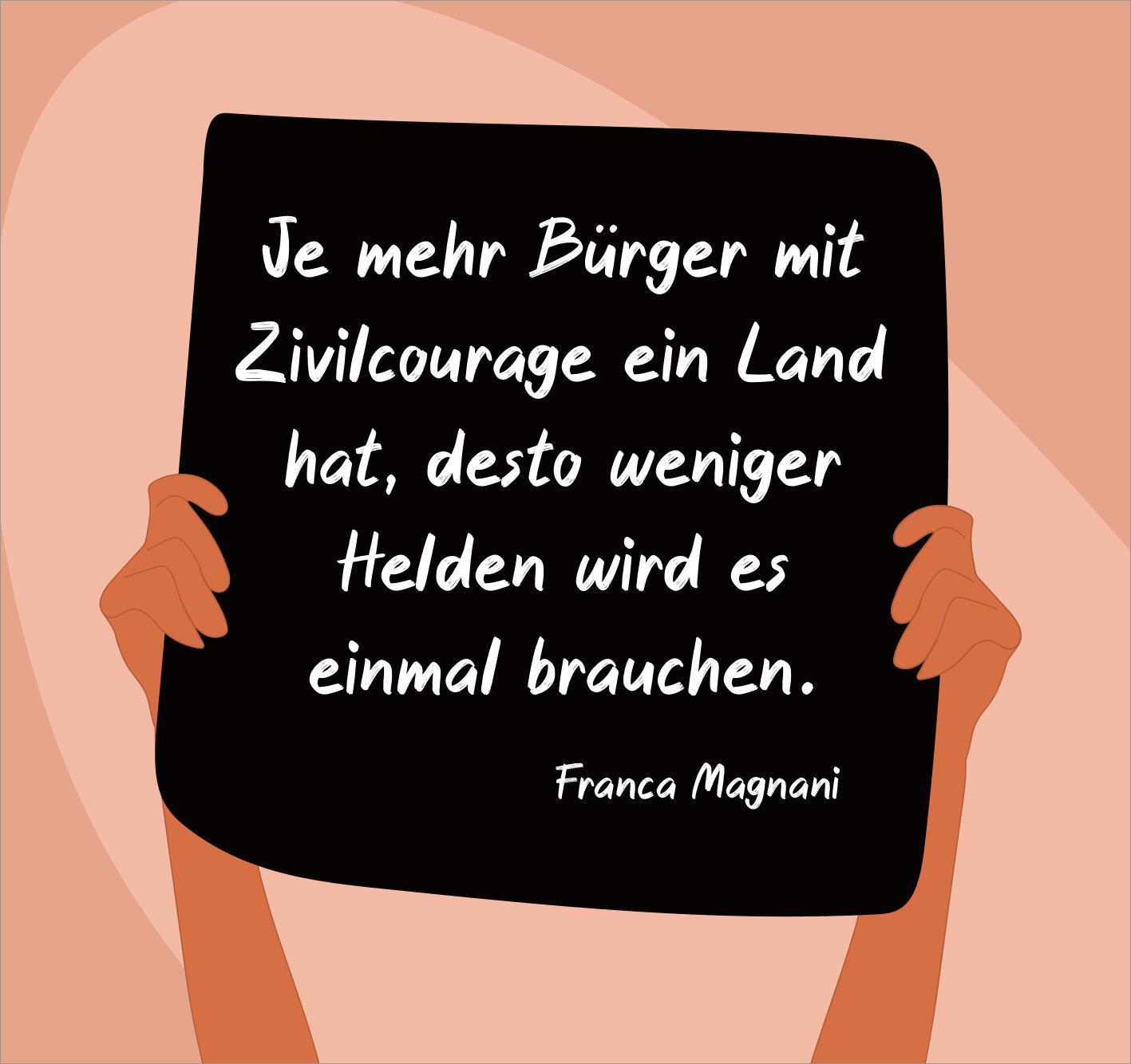 Nie wieder ist jetzt