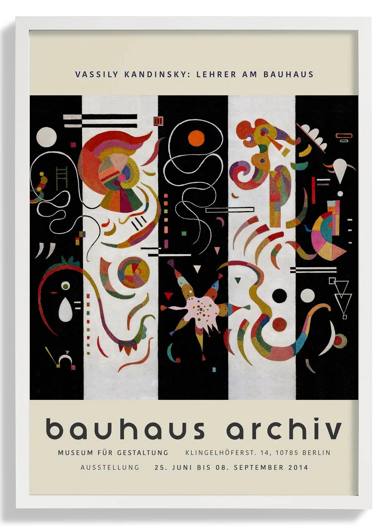 Gestreift von Wassily Kandinsky Ausstellung