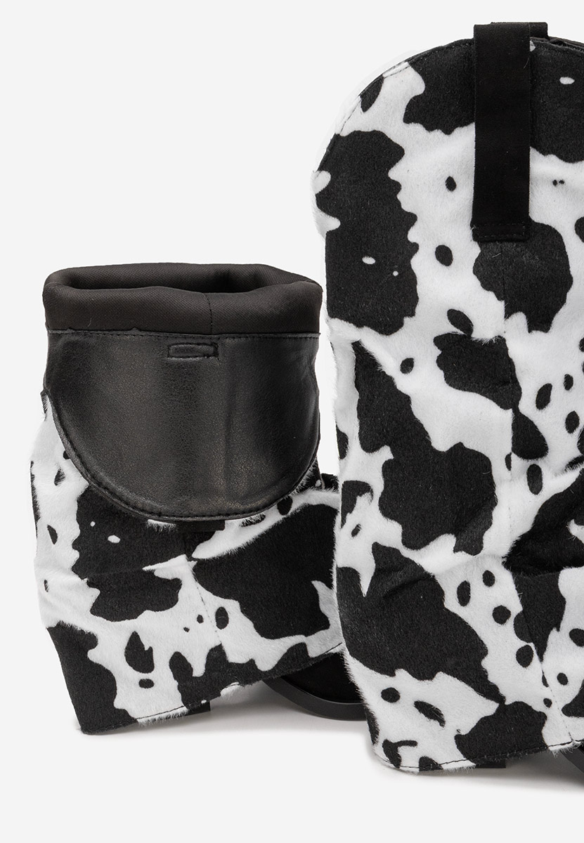 Bottes cowboy femme champagne Stolia