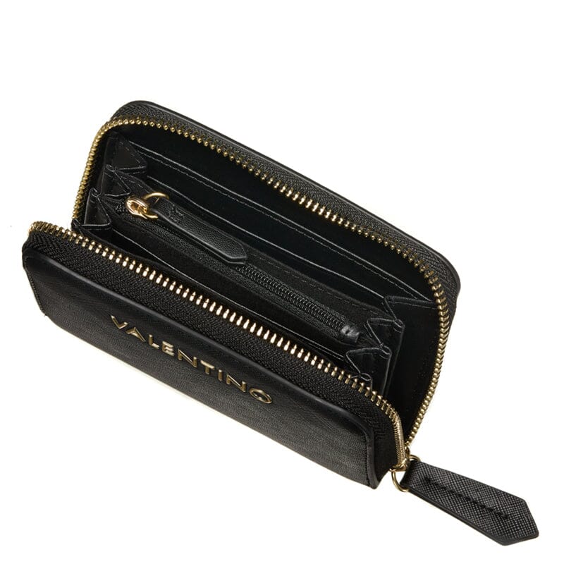 Valentino Bags Zero Re Zip Wallet S Black