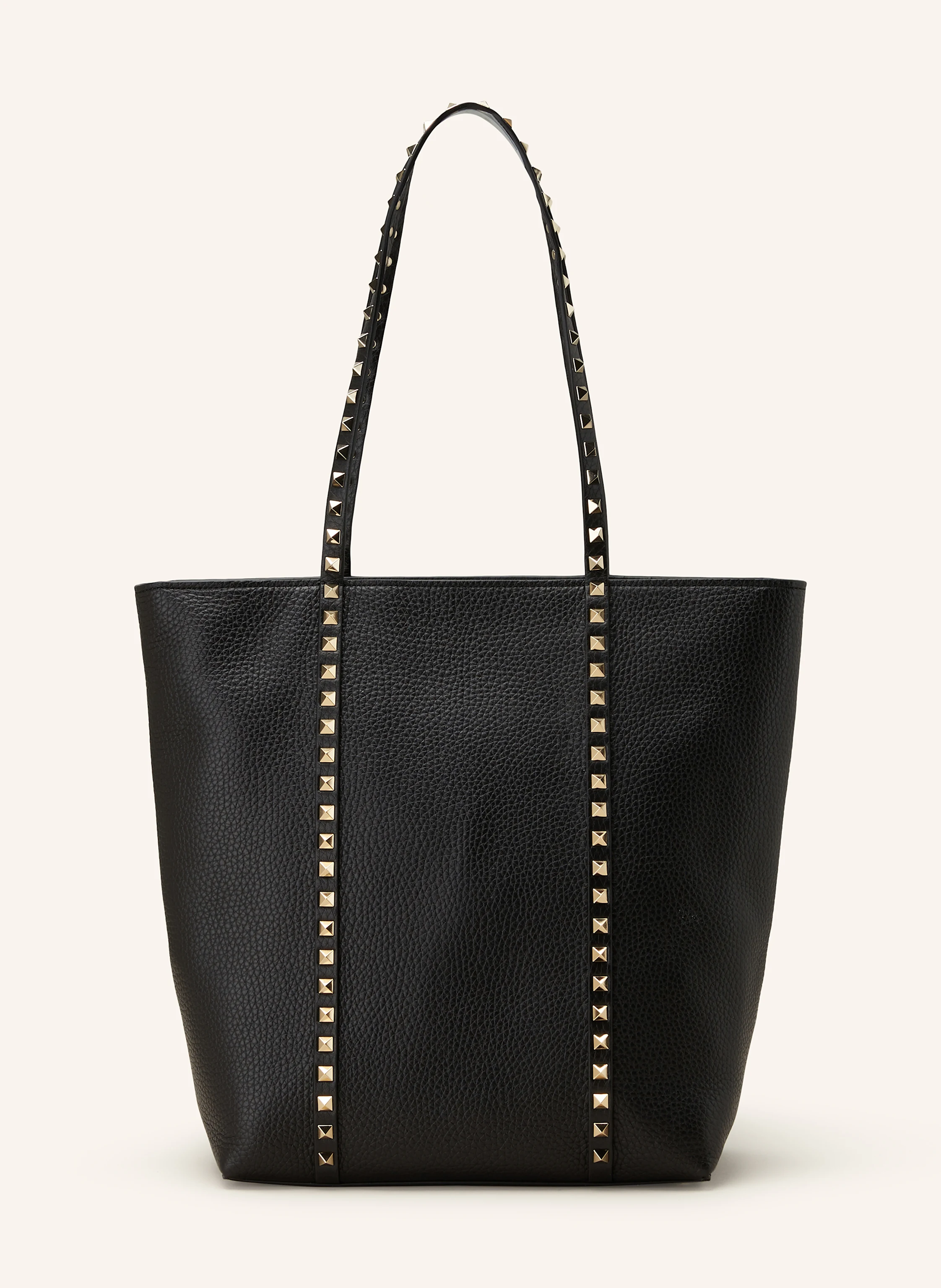 VALENTINO GARAVANI Shopper ROCKSTUD mit Pouch und Nieten