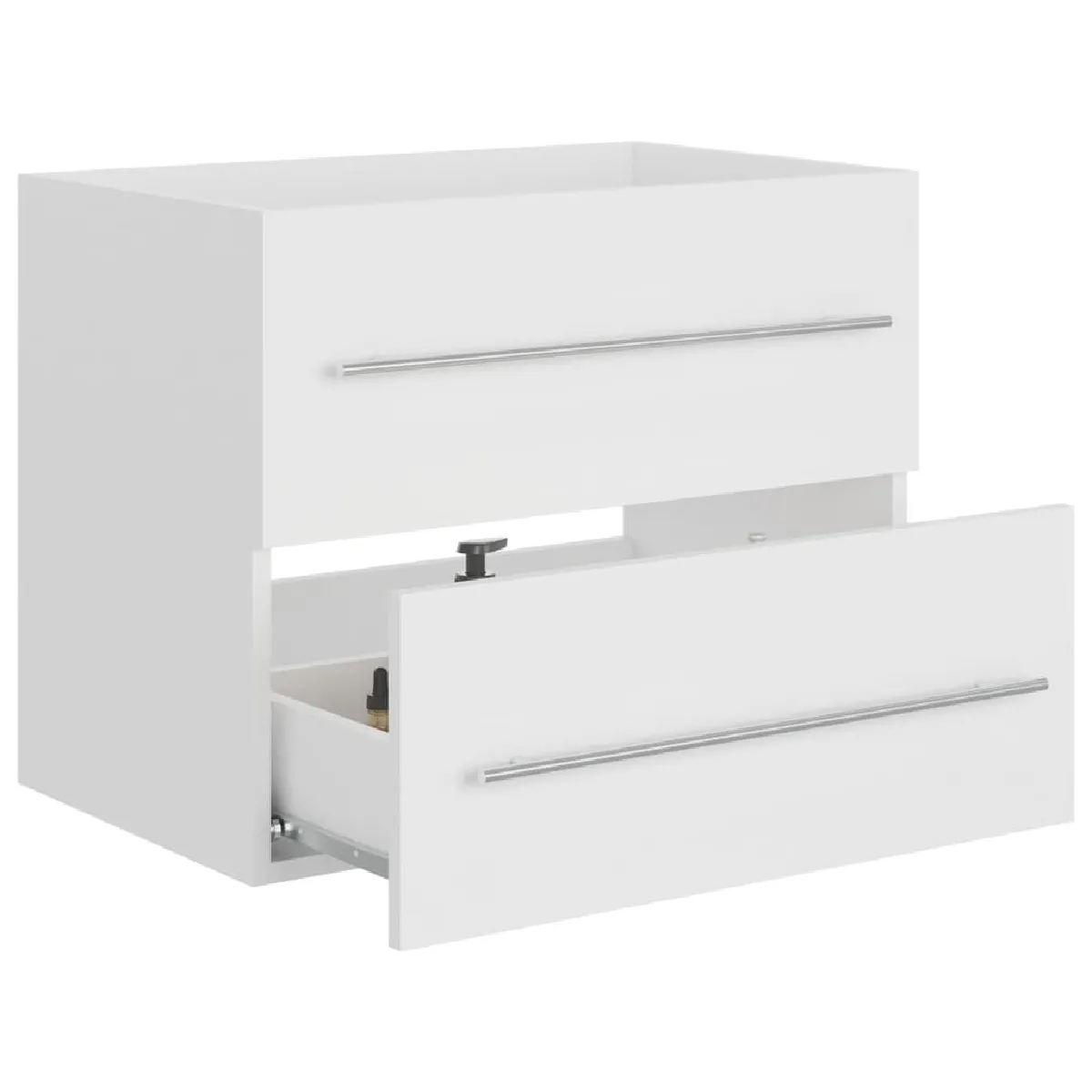 VIDAXL Armoire d'évier - Blanc