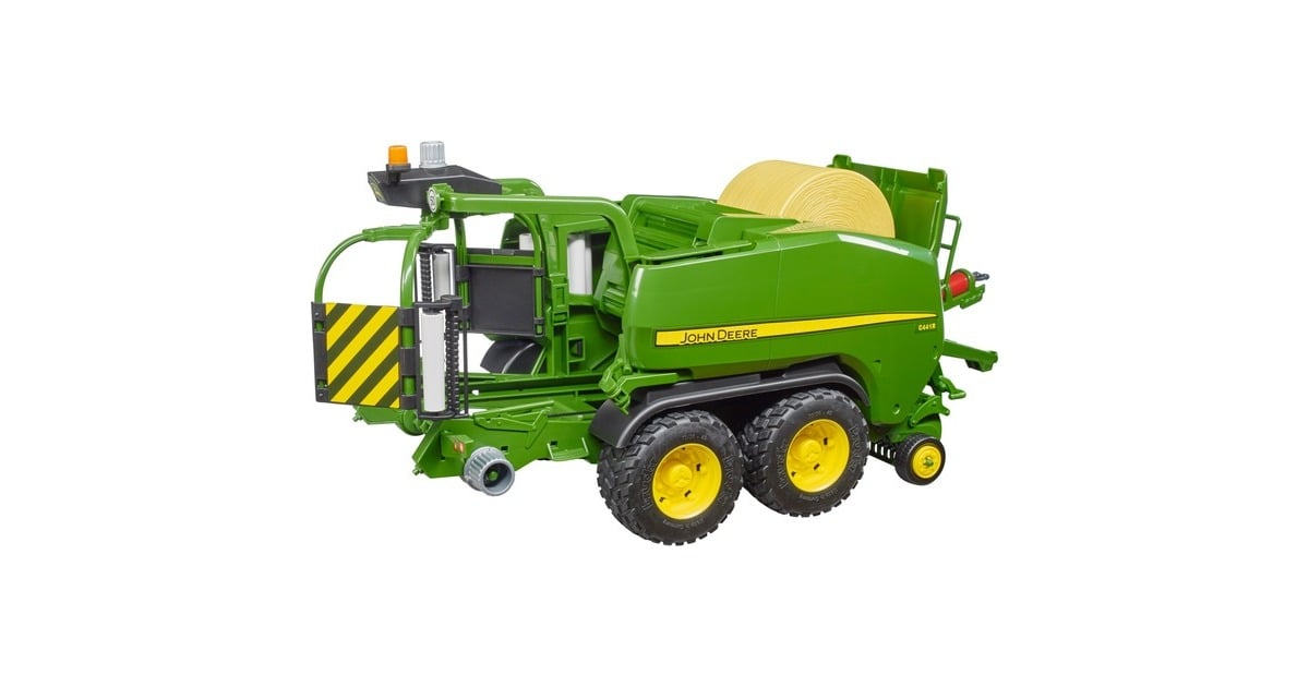 bruderJohn Deere C441 Ronde balenpers en wikkelmachine Modelvoertuig  (02032)
