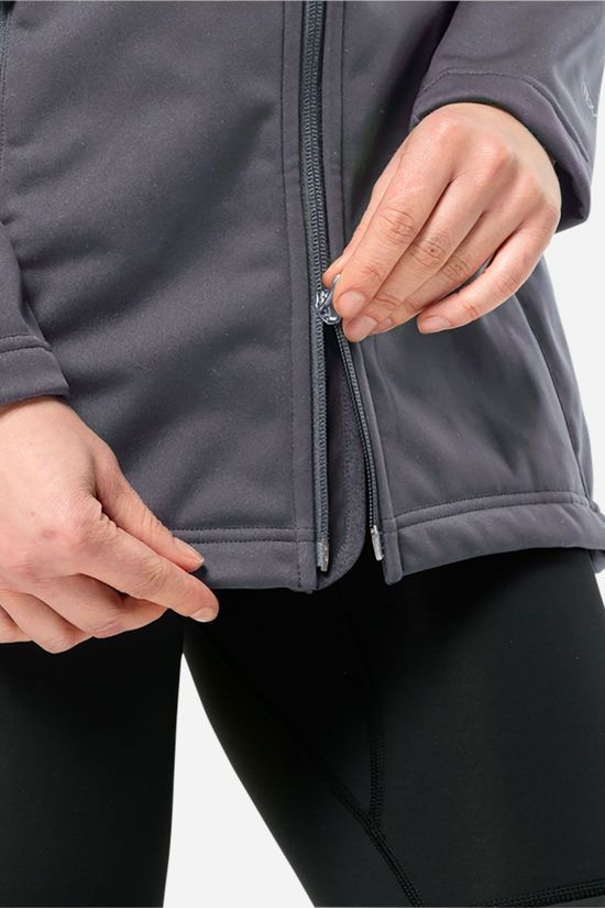 Jack Wolfskin Jack Wolfskin Windhain Softshell Parka Dames