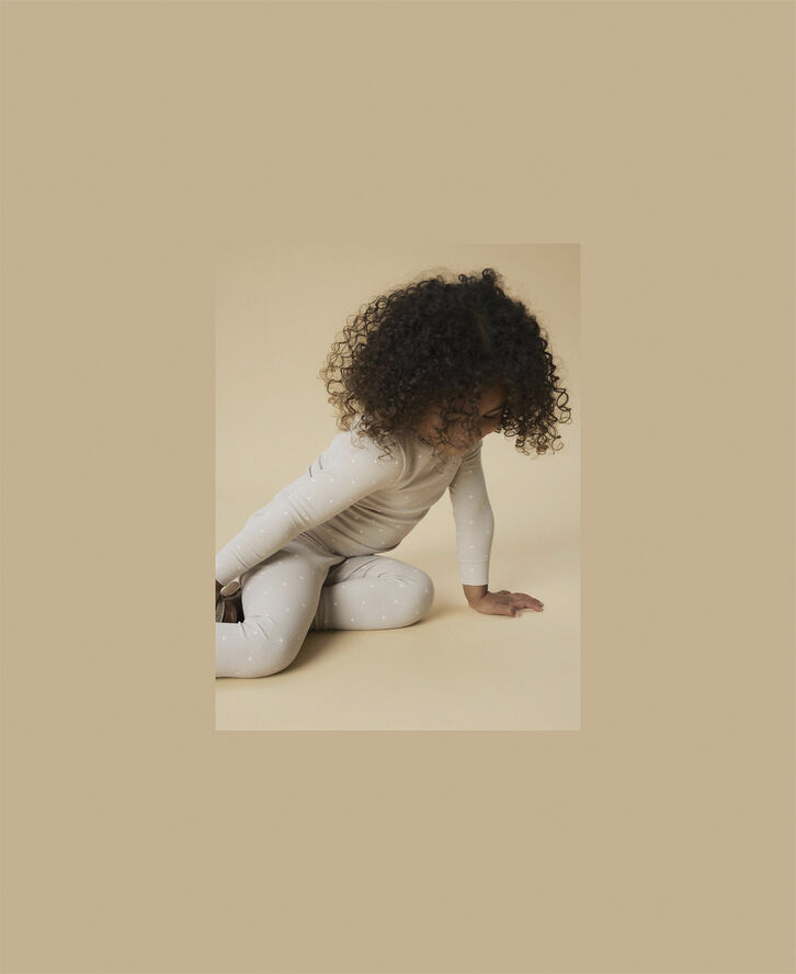 Lil' Atelier NMFGAGO SLIM LEGGING LIL NOOS Gray morn/heart