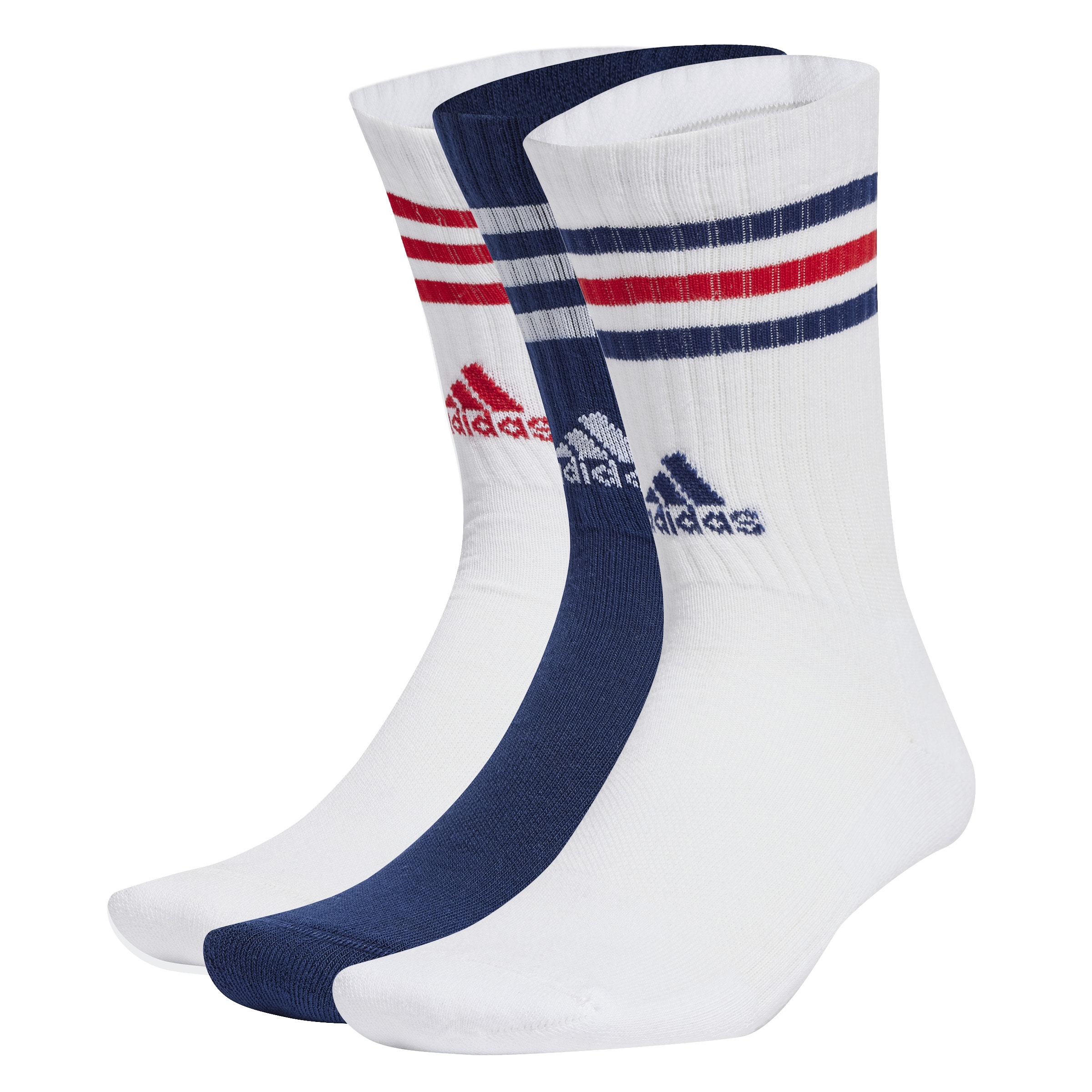 Adidas Crew Sokker, 3 par<br>Supre til både hverdag og trening!