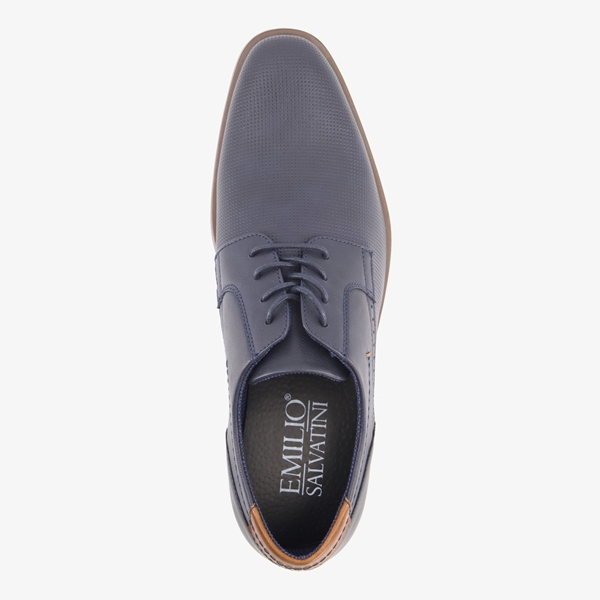 Emilio Salvatini heren veterschoenen blauw