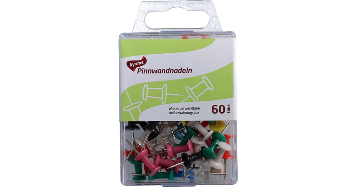 Kyome Pinnwandnadeln 60er-Packung