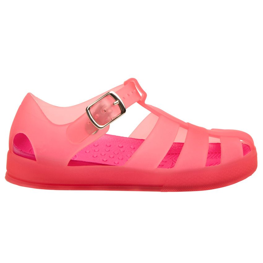 Sandales de plage avec semelles amovibles pour fille - Fuchsia