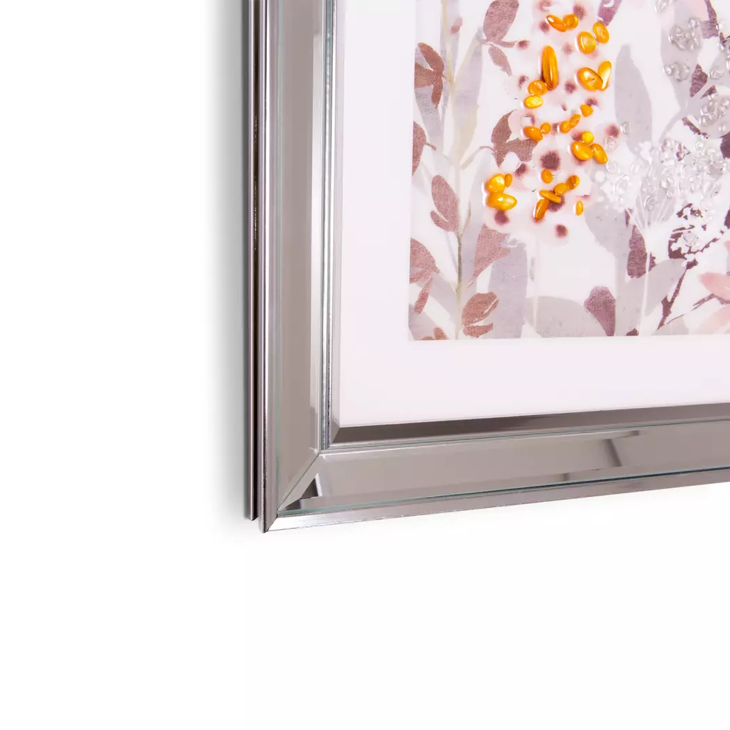 Wandbild 56,7 x 56,7 cm Blumen I
