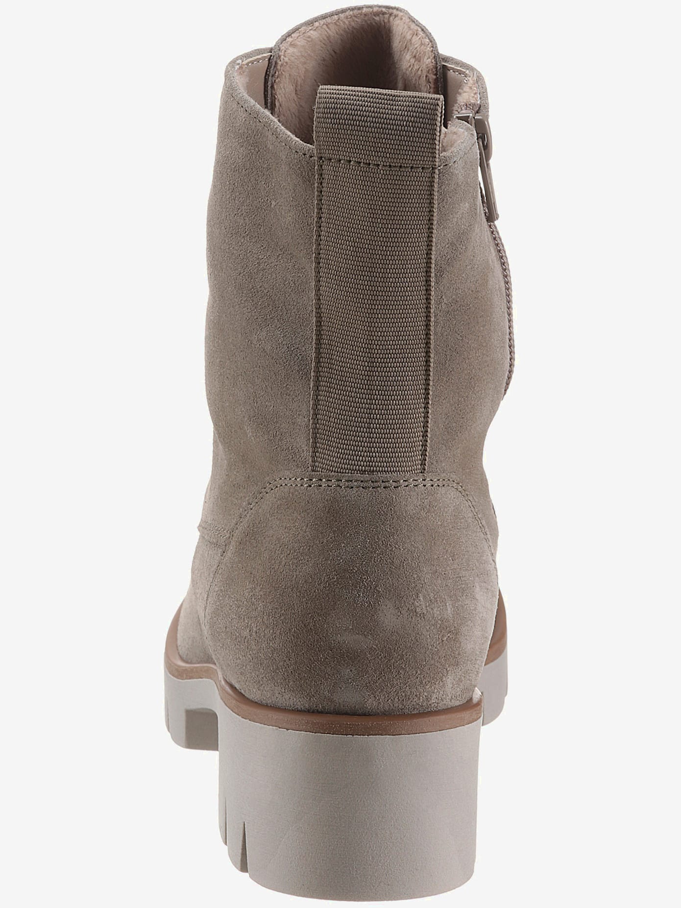 Bottines à lacets, semelle extérieure profilée