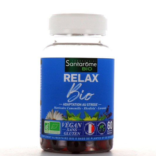 Gummies Santarome Relax Bio - Complément alimentaire anti stress