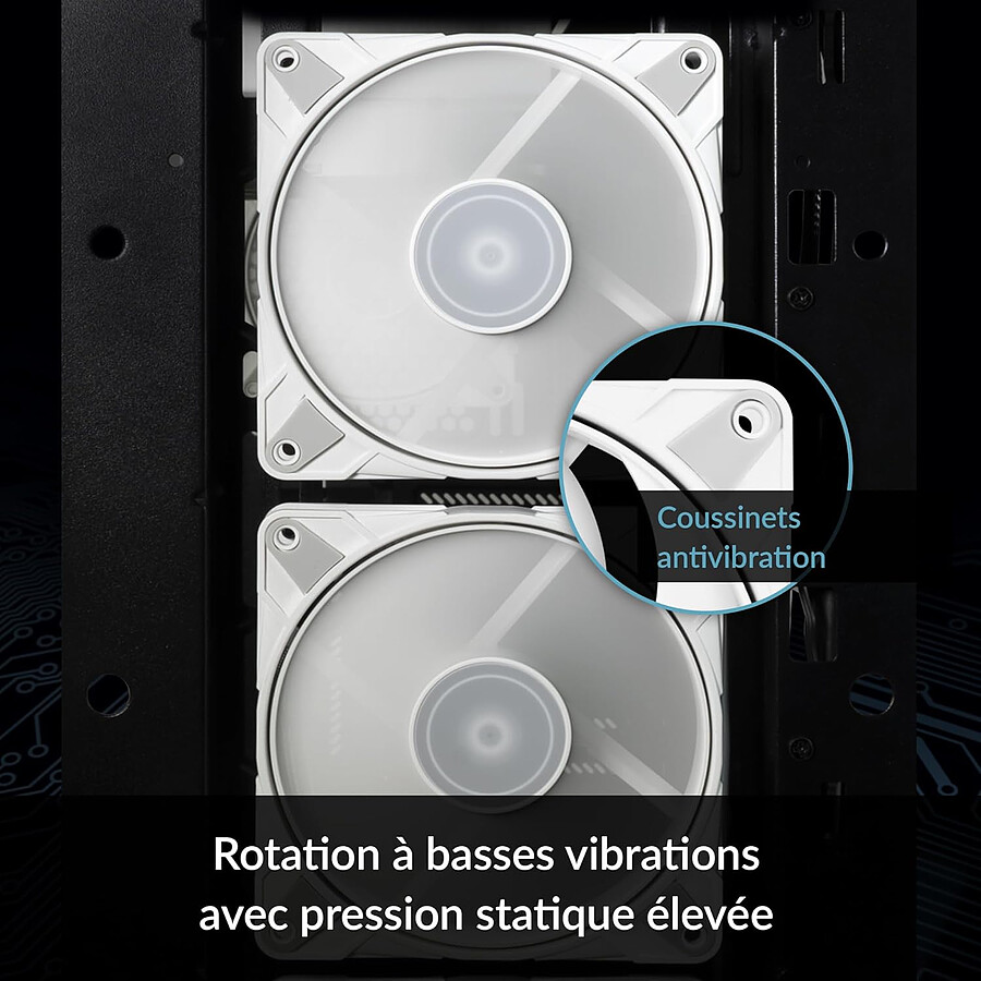 Arctic P12 Max - Blanc