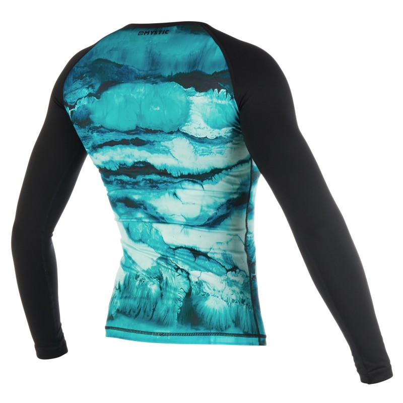 Mystic Dazzled L/S Rashvest Women - Mint XS