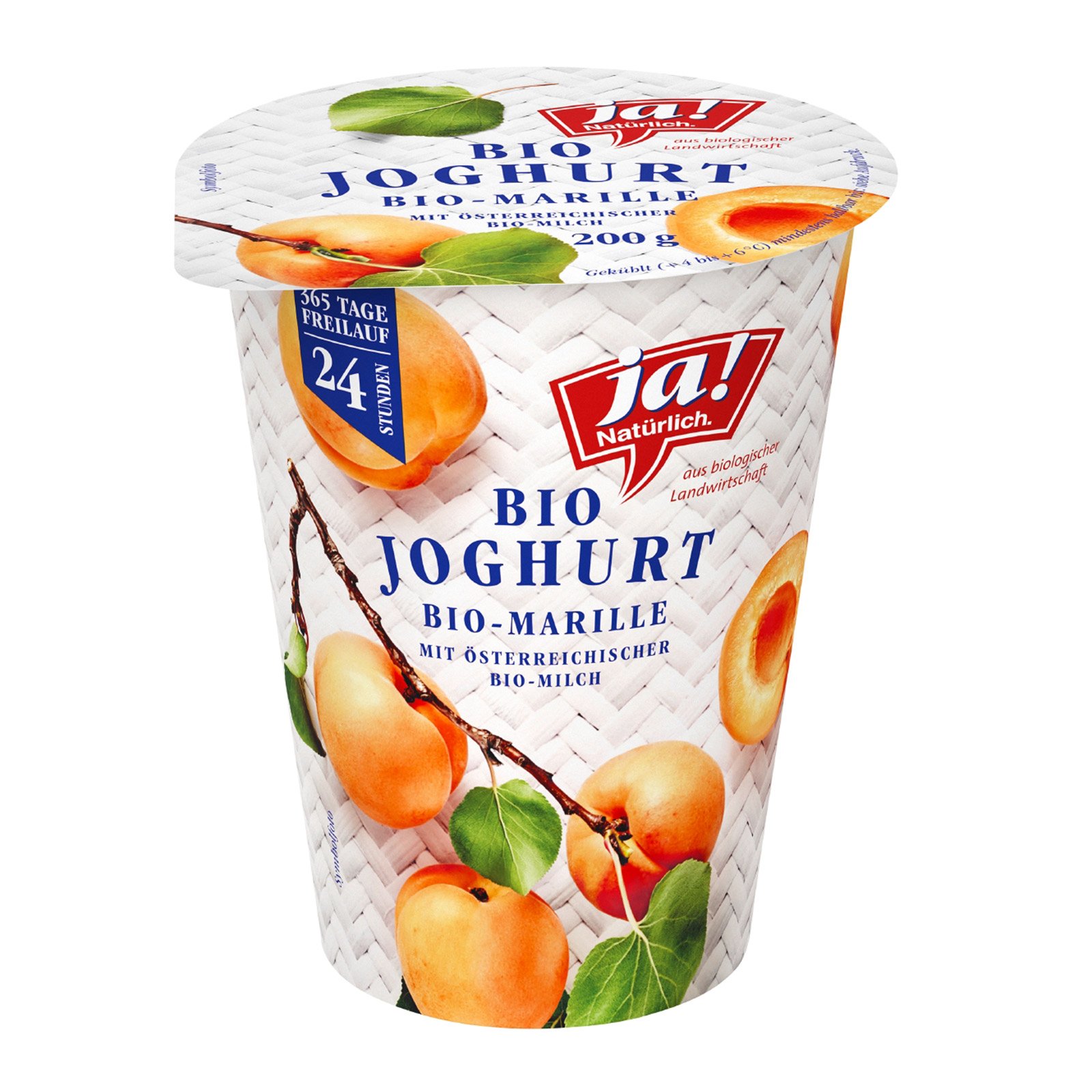 Ja! Natürlich Marille Fruchtjoghurt