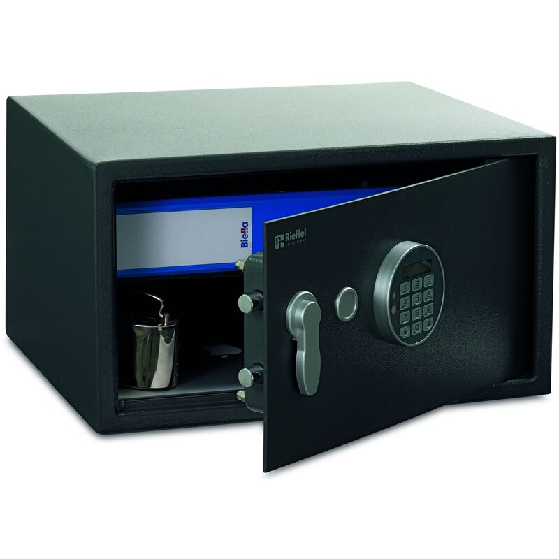 Rieffel Elektronik-Tresor VT-SB 250 SE, 45 x 36.5 x 25 cm, dunkelgrau