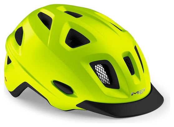 Casque Urban Met Mobilite Mips Mat Jaune Fluo