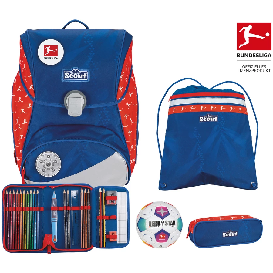 Scout Alpha Exklusiv Bundesliga - Schulranzen Set 4tlg. Bundesliga