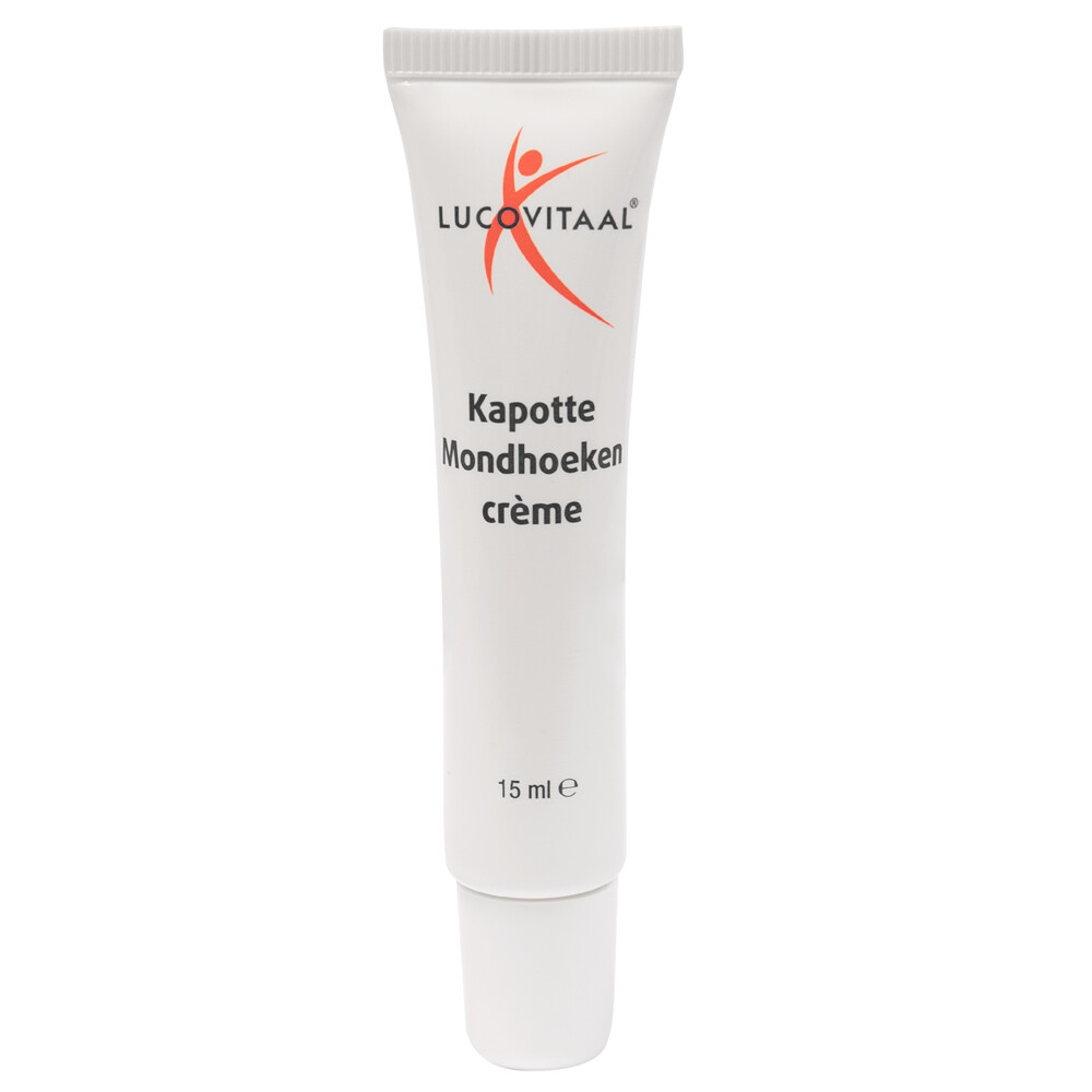 2x Lucovitaal Kapotte Mondhoeken Creme 15 ml
