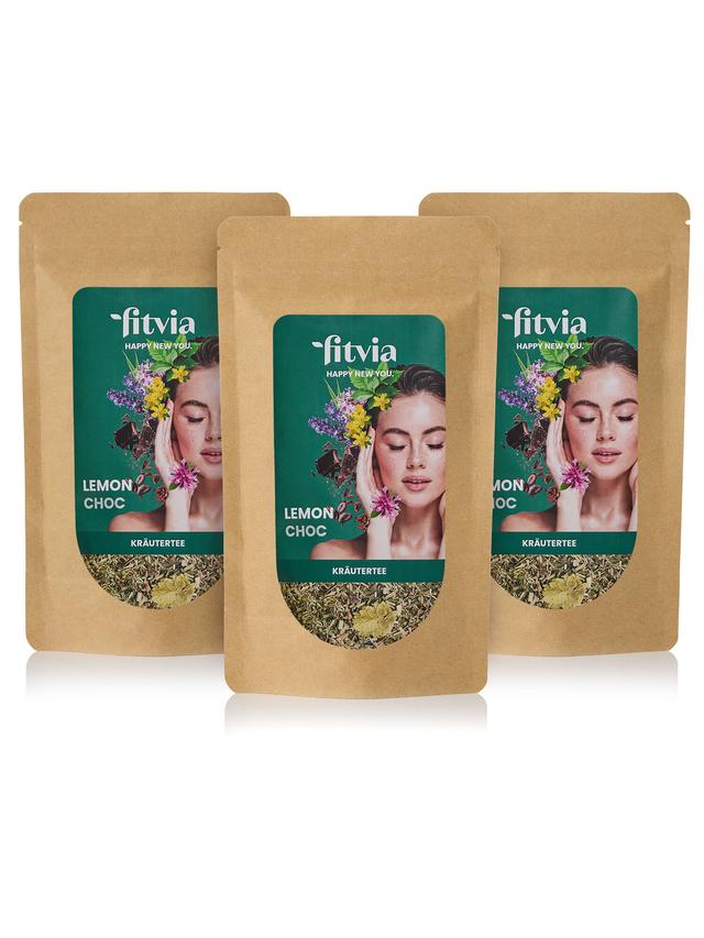 Kräutertee Lemone-Melisse-Kakao, 3er-Set