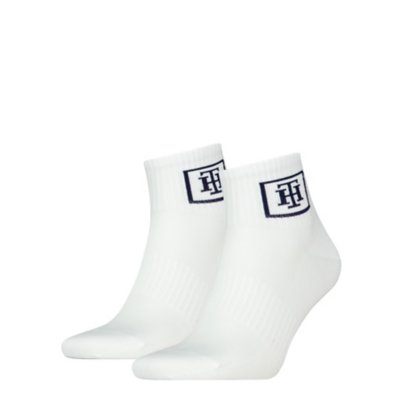 Chaussettes homme Qurtr Monogr BLANC TOMMY HILFIGER