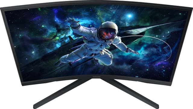Samsung Odyssey G55C LS27CG552EUXEN 27” buet VA gaming-skærm