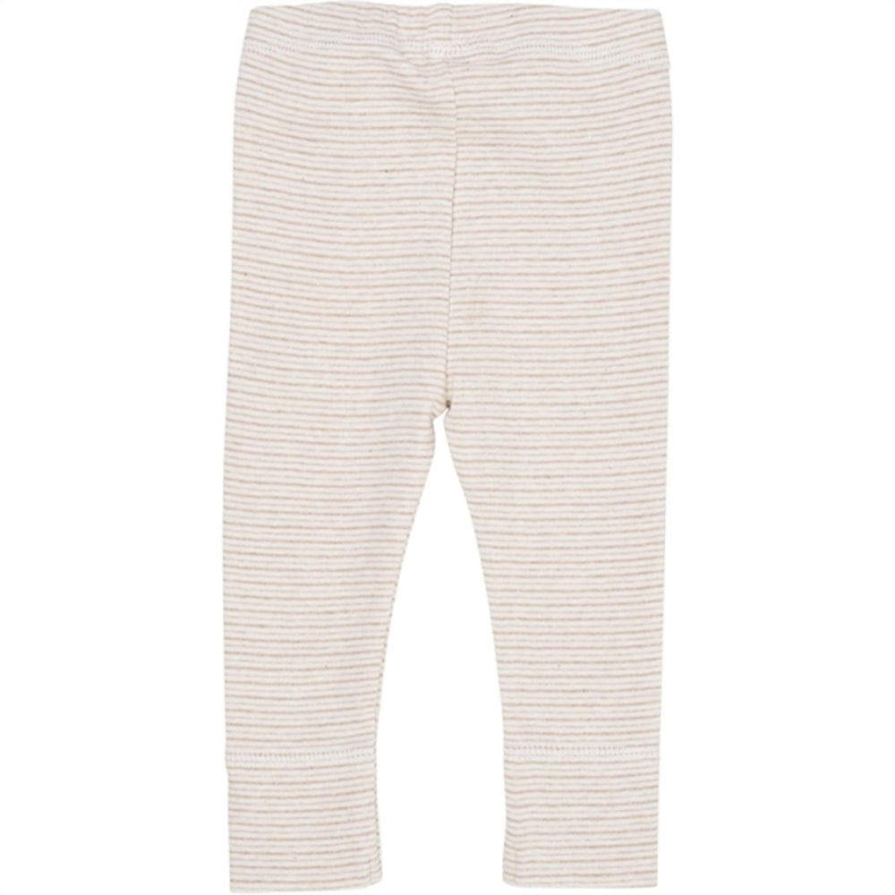 Køb Copenhagen Colors Beige Stripe Leggings