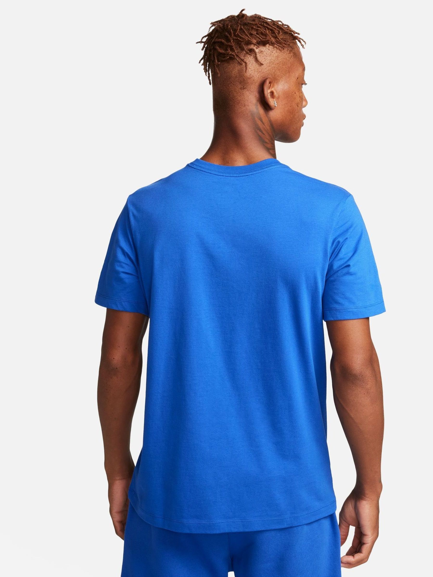 Koningsblauw - Nike Club T-shirt