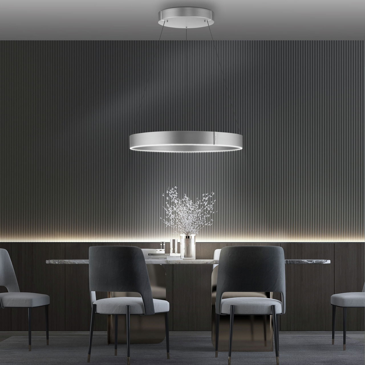 Paul Neuhaus Pendelleuchte PURE E-CLIPSE PURE-E-CLIPSE